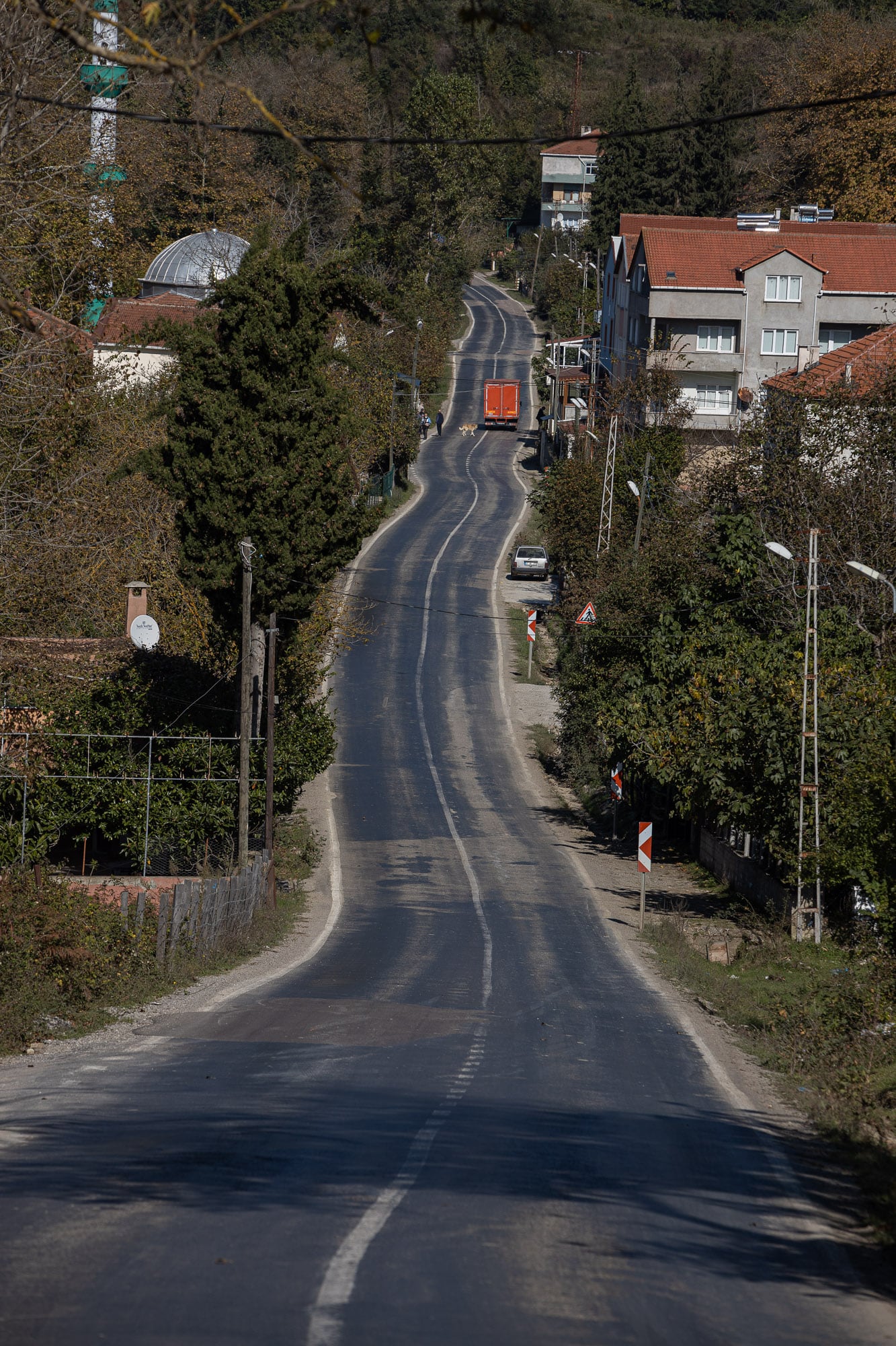 road to walk from Doganli to Türkeli