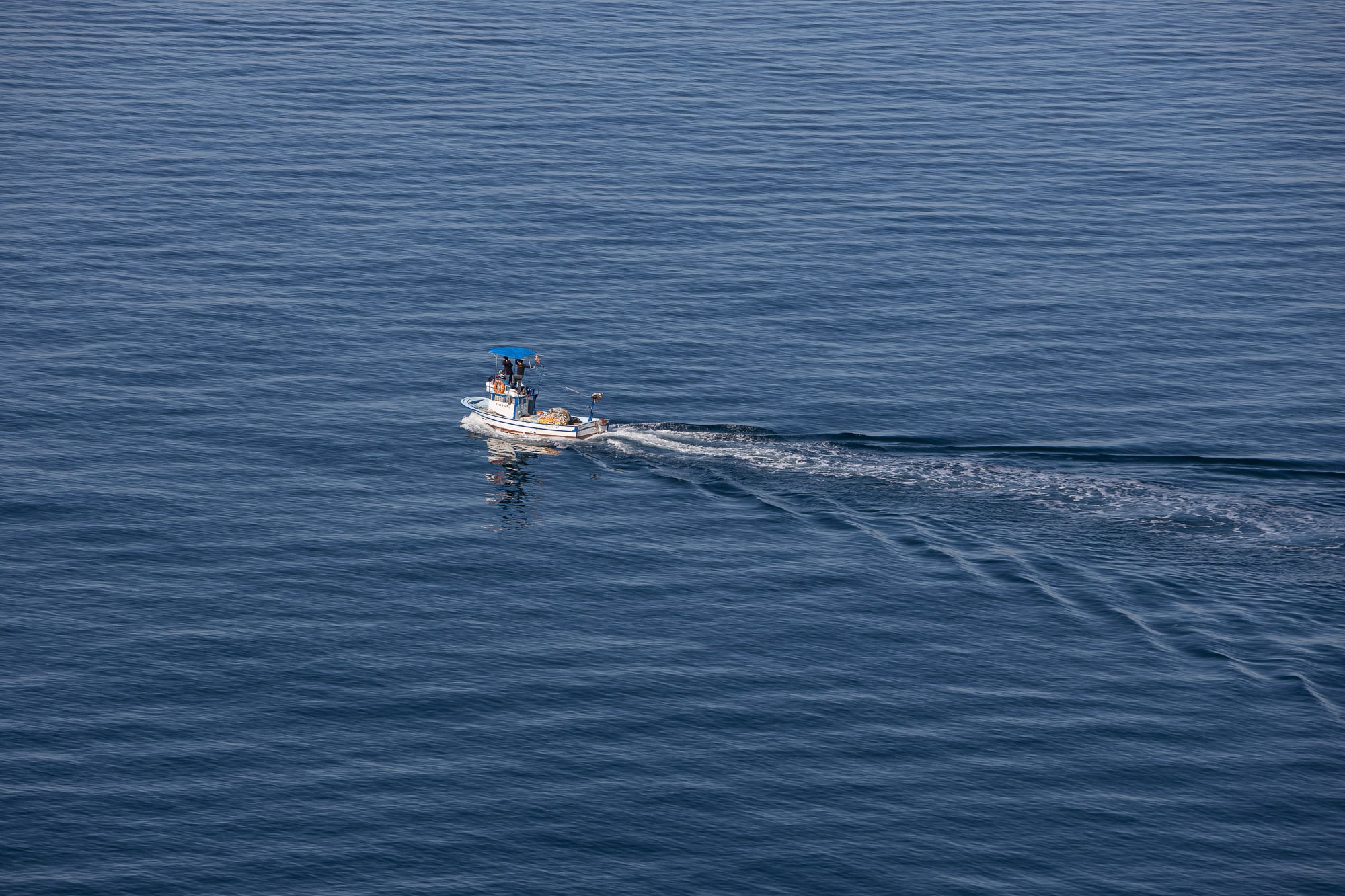 Fishing boat in the Black Sea