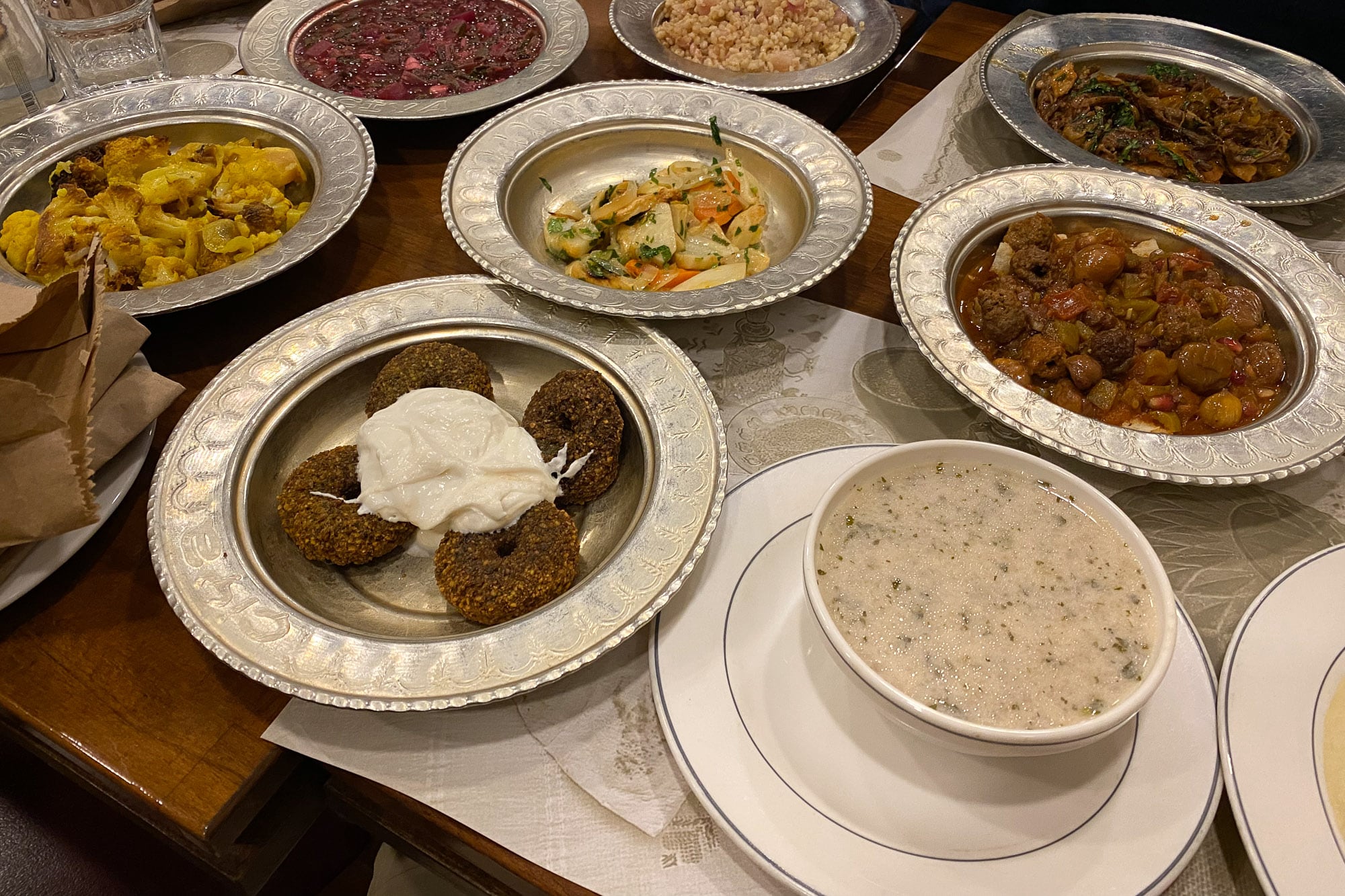 Turkish food in Kadıköy