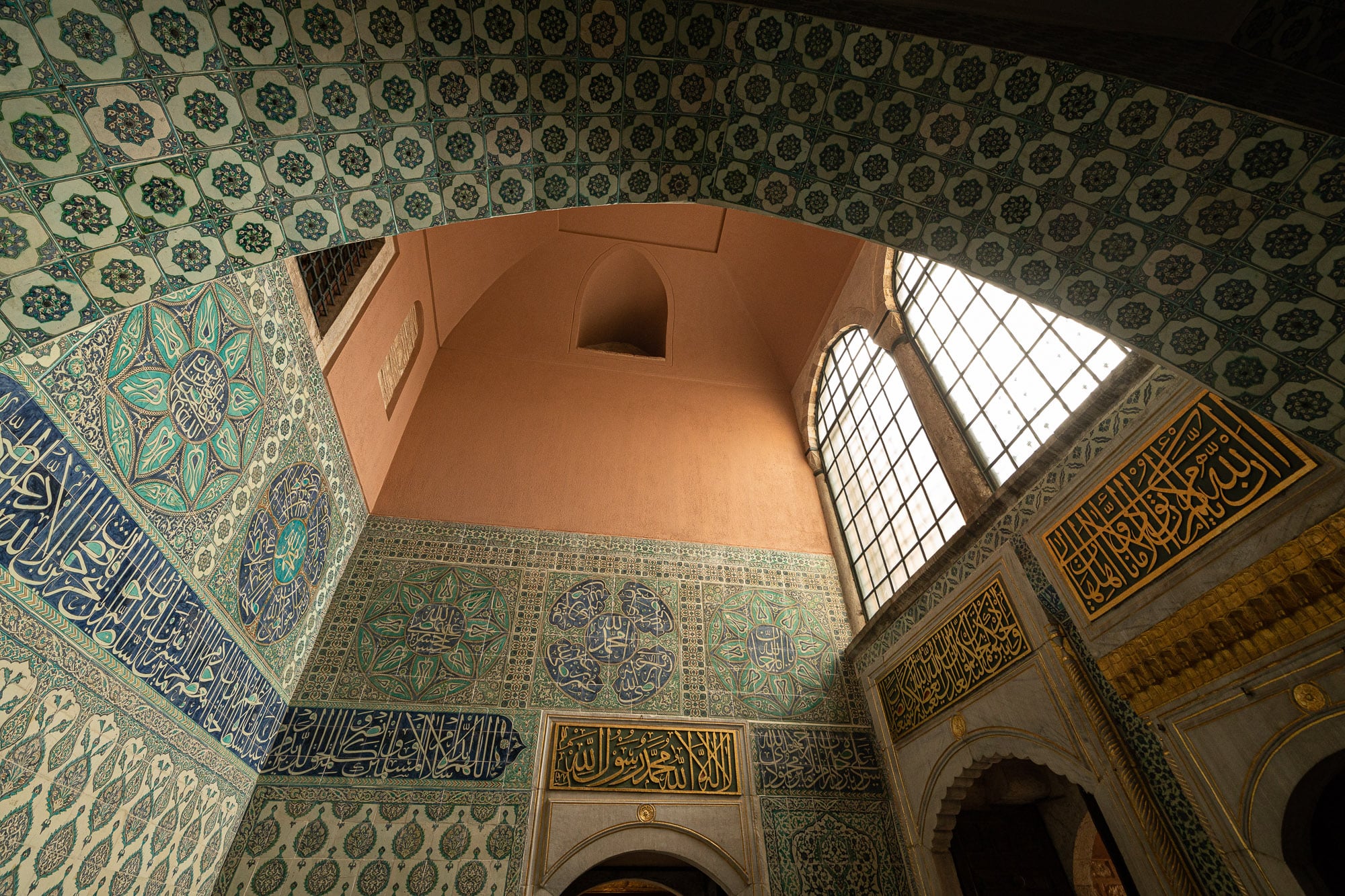 tile work in Topkapı Palace