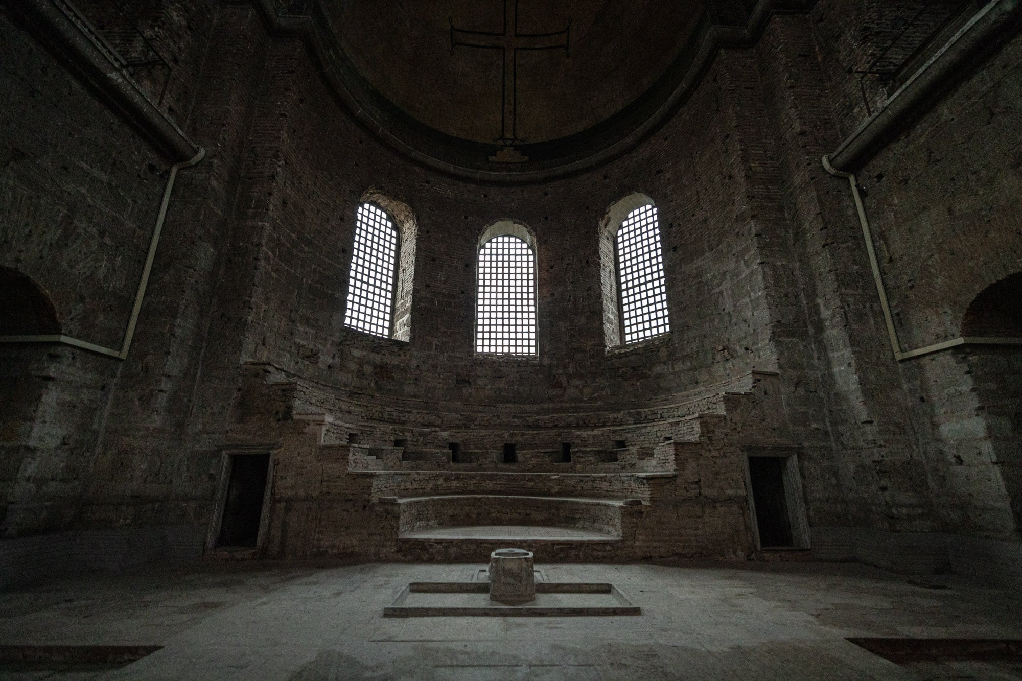 where the altar of Hagia Irene used to be