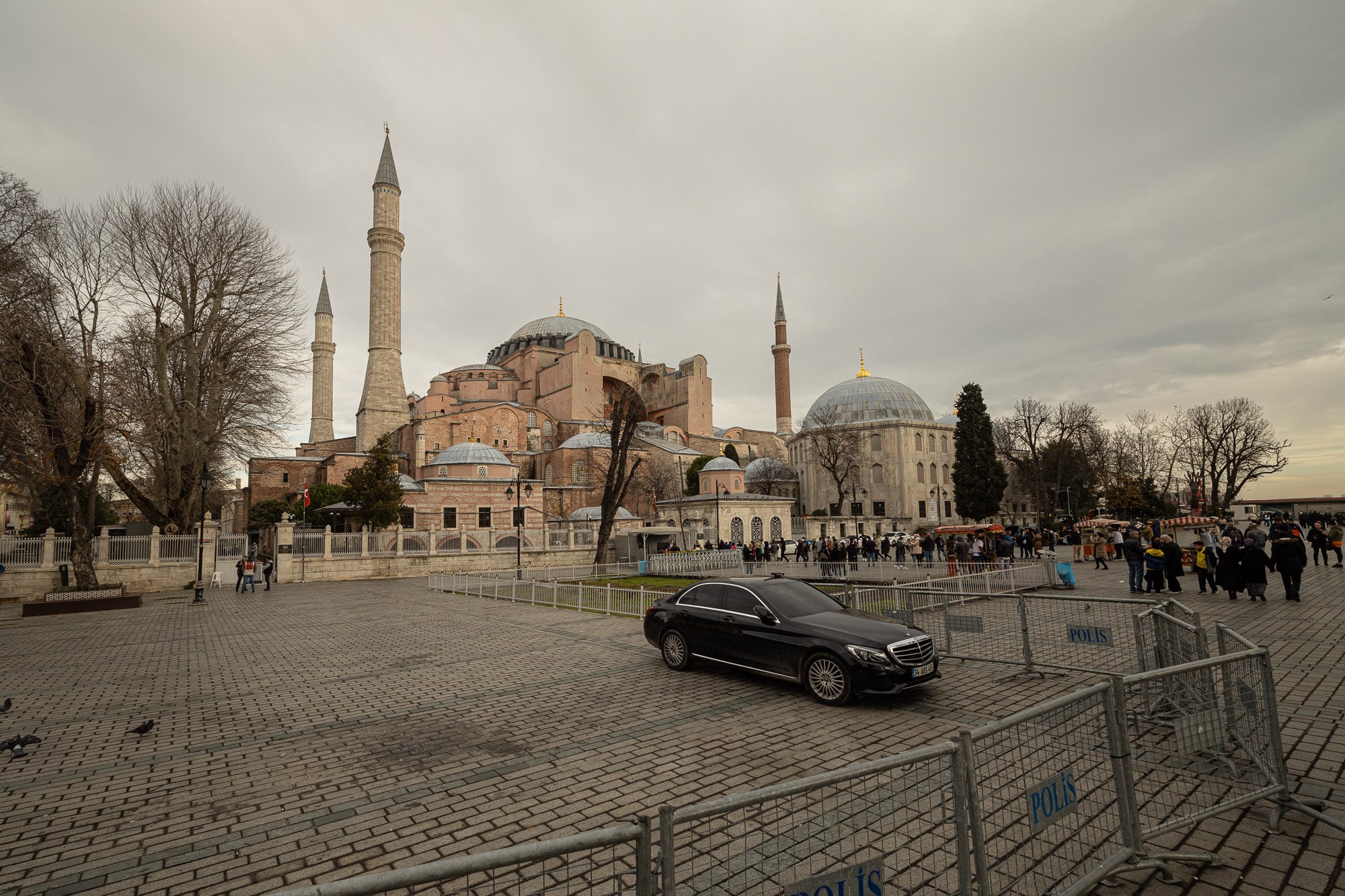 The Hagia Sophia from outside