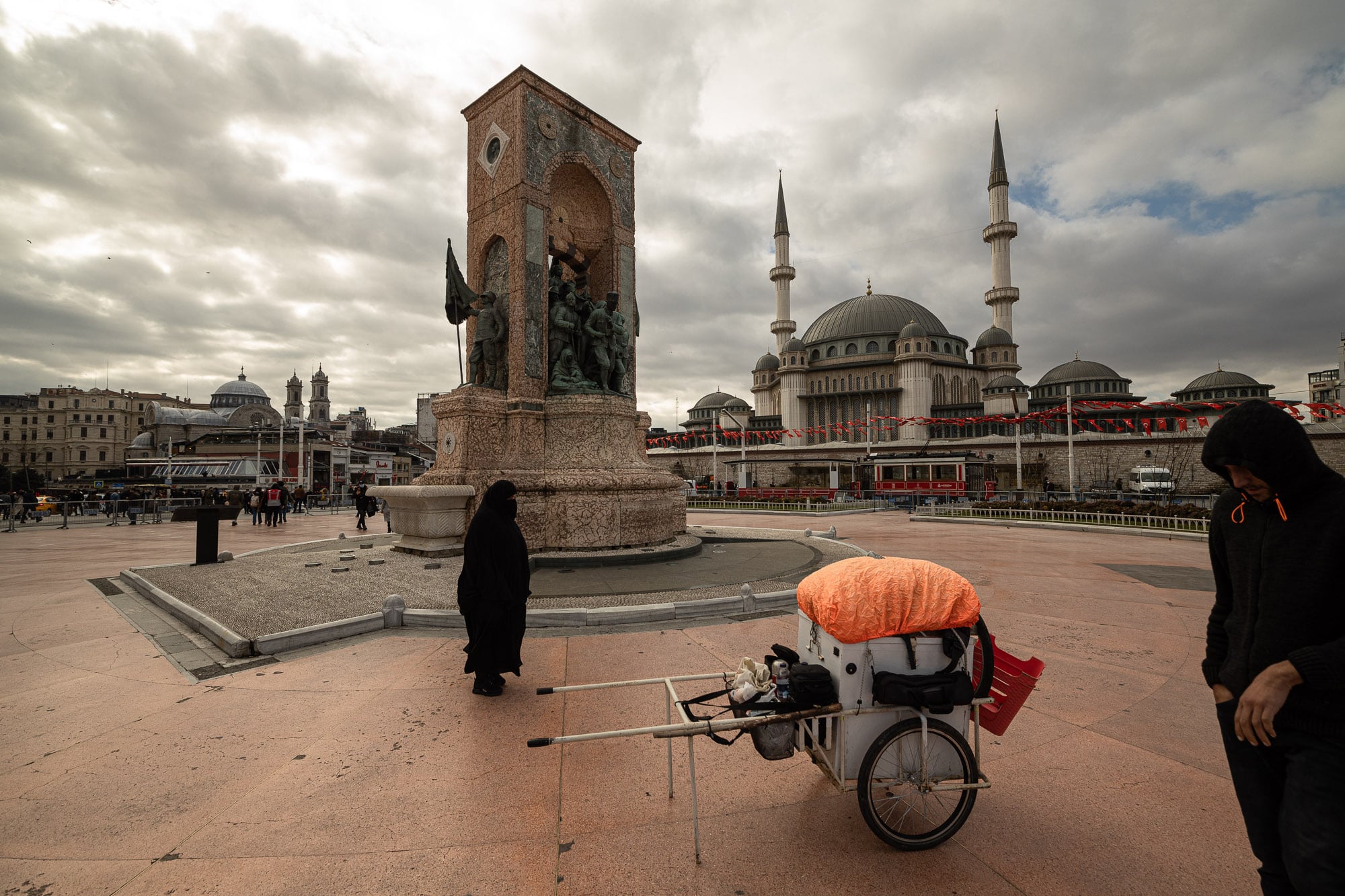 Caboose at Taksim Square