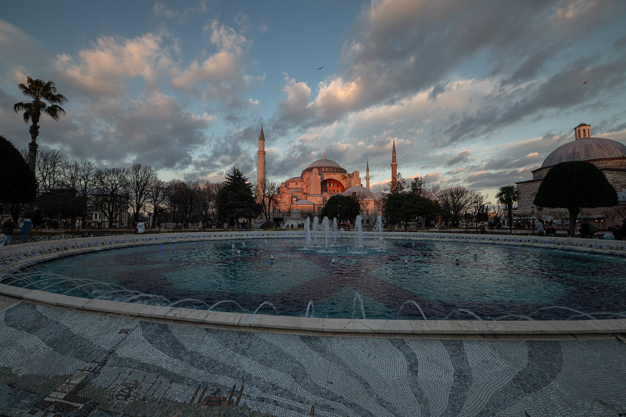 Hagia Sophia in the evening sun