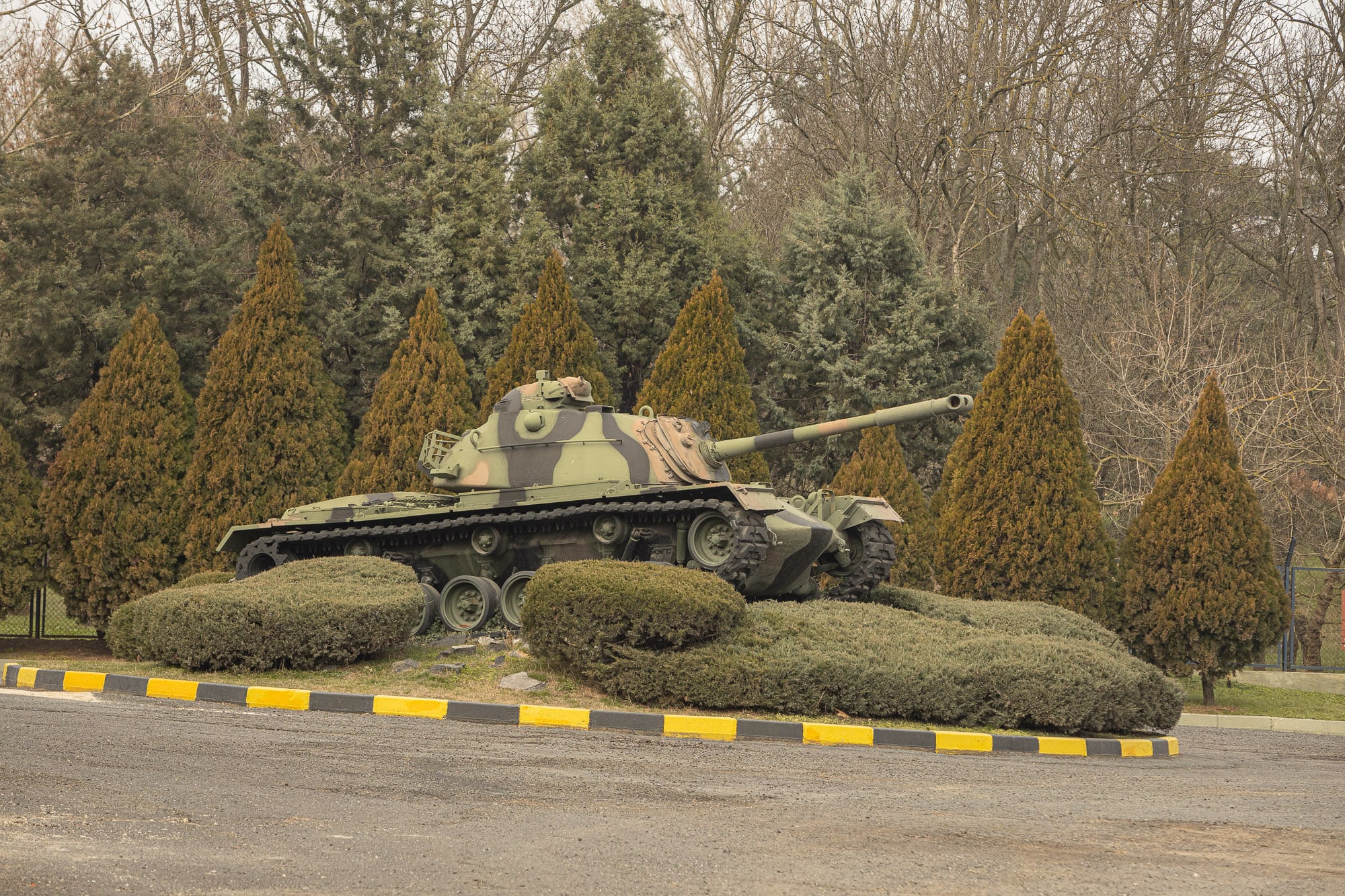 tank on display near Corlu