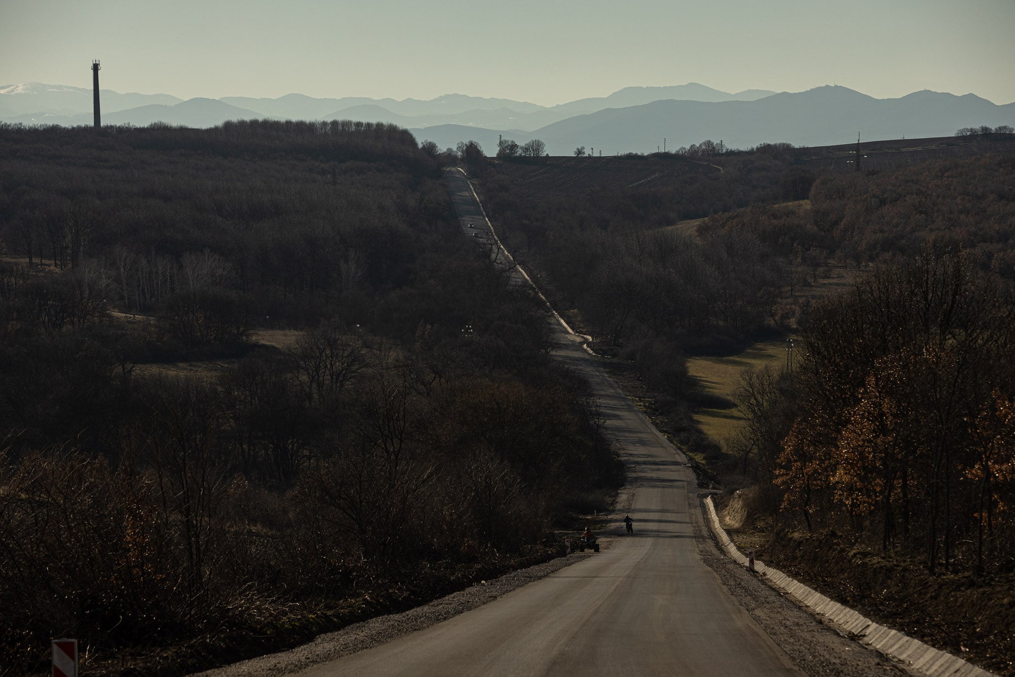 the winding road to Haskovo