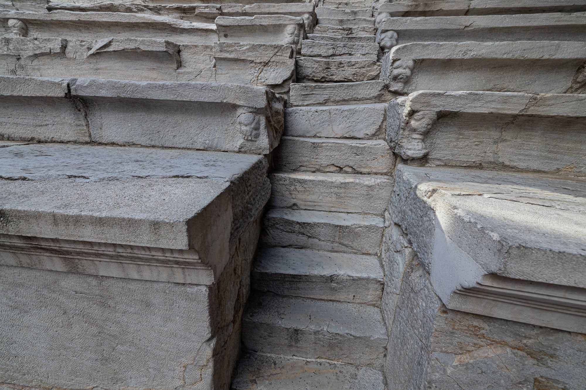 steps and seats of the Stadium Of Philippopolis