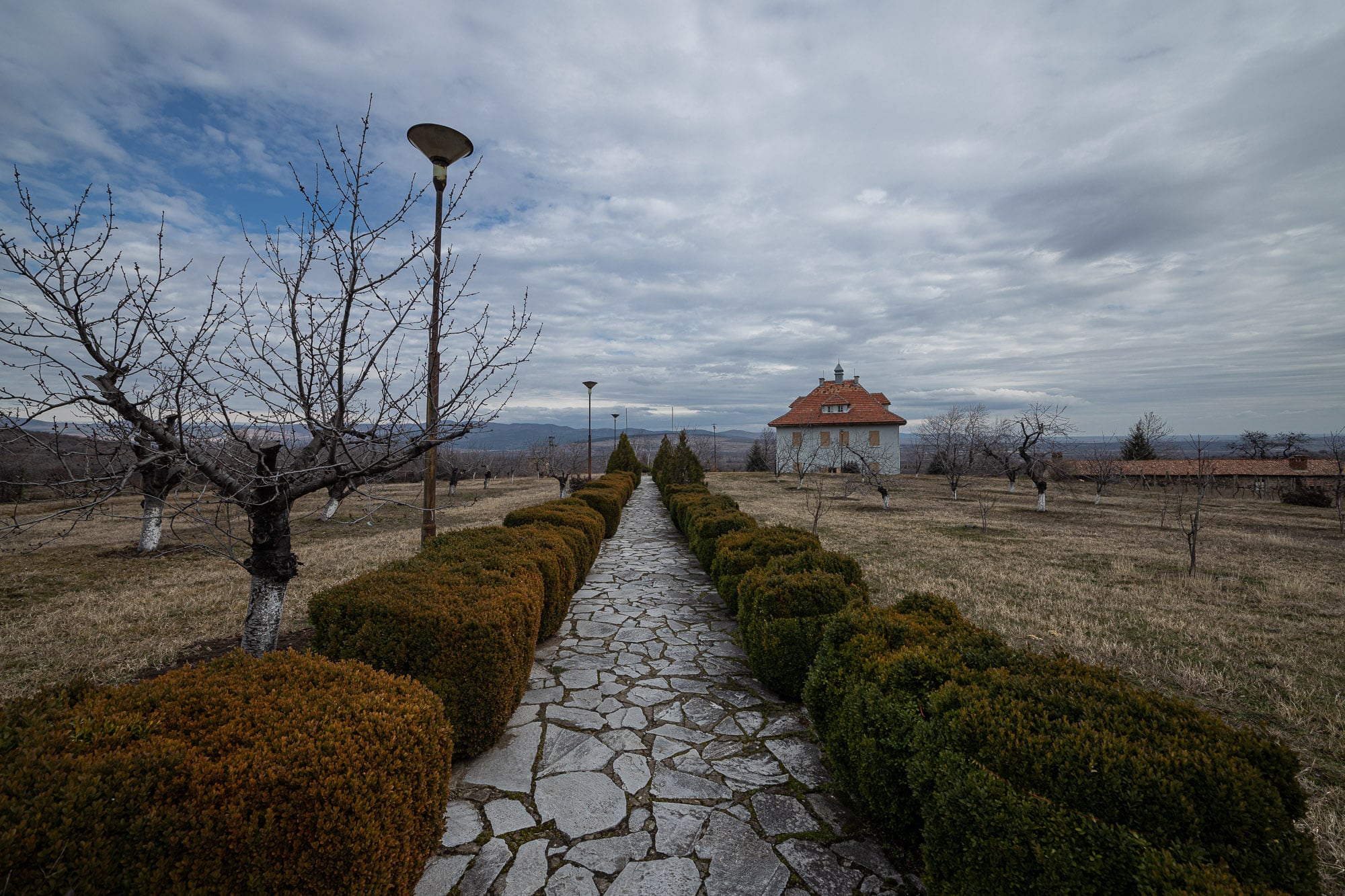 the yard of the villa of Aleksandar Stamboliyski