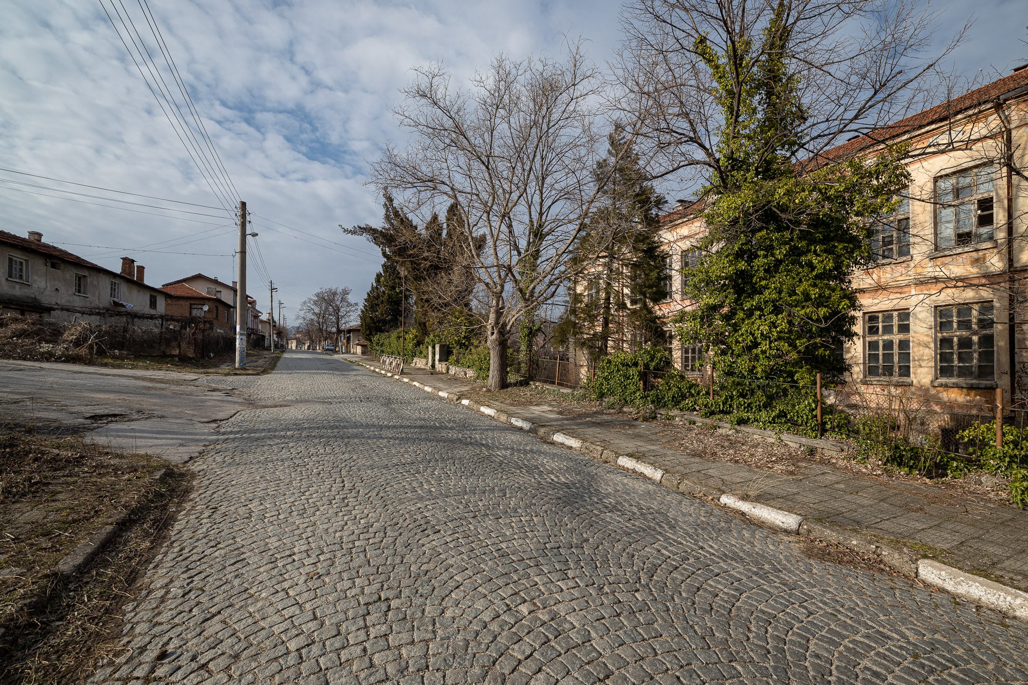 Slavovitsa has cobbled streets