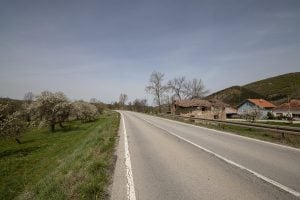 the road to walk from Dimitrovgrad to Pirot