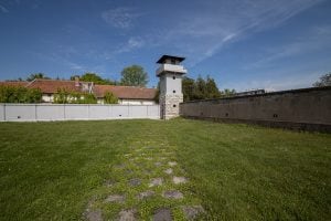 watchtower in the Red Cross Concentration Camp