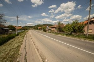 the road to walk from Zaječar to Felix Romuliana