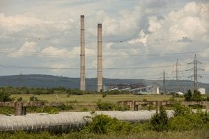 power plant near Drobeta
