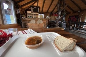 soup and bread