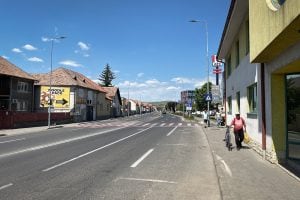 street in Alba Julia