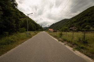 the road to walk from Șugag to Rod