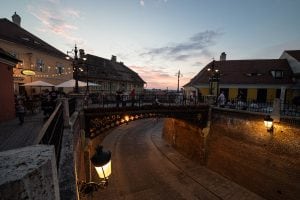 the Bridge of Lies in Sibiu