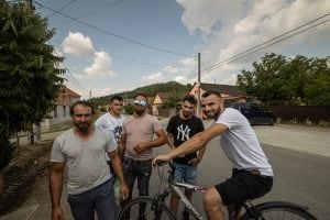 Romani dudes in Boghiș