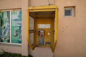 phone booth in Nușfalău