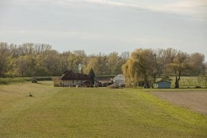 a farm house