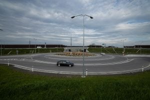 roundabout in Bratislava