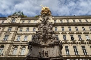 the Plague Column of Vienna