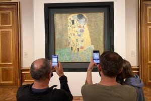 Gustav Klimt's "The Kiss"