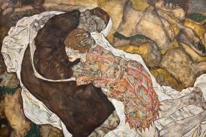 Egon Schiele's "Death And The Maiden"