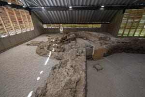 the excavation at Oberranna