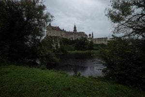 Sigmaringen Castle with the Danube