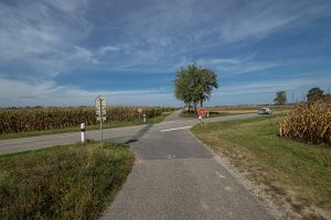 French bike path