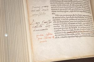 annotations by Martin Luther