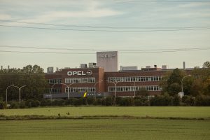 Opel plant in Rüsselsheim