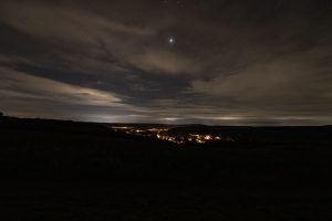 Blankenau at night