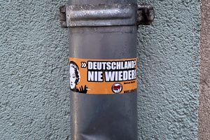 more Antifa stickers in Eisenach