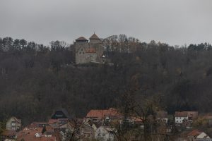 Normannstein Castle over Treffurt