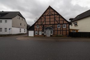 traditional truss building near Hameln