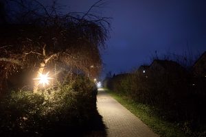 evening walk around Bad Nenndorf